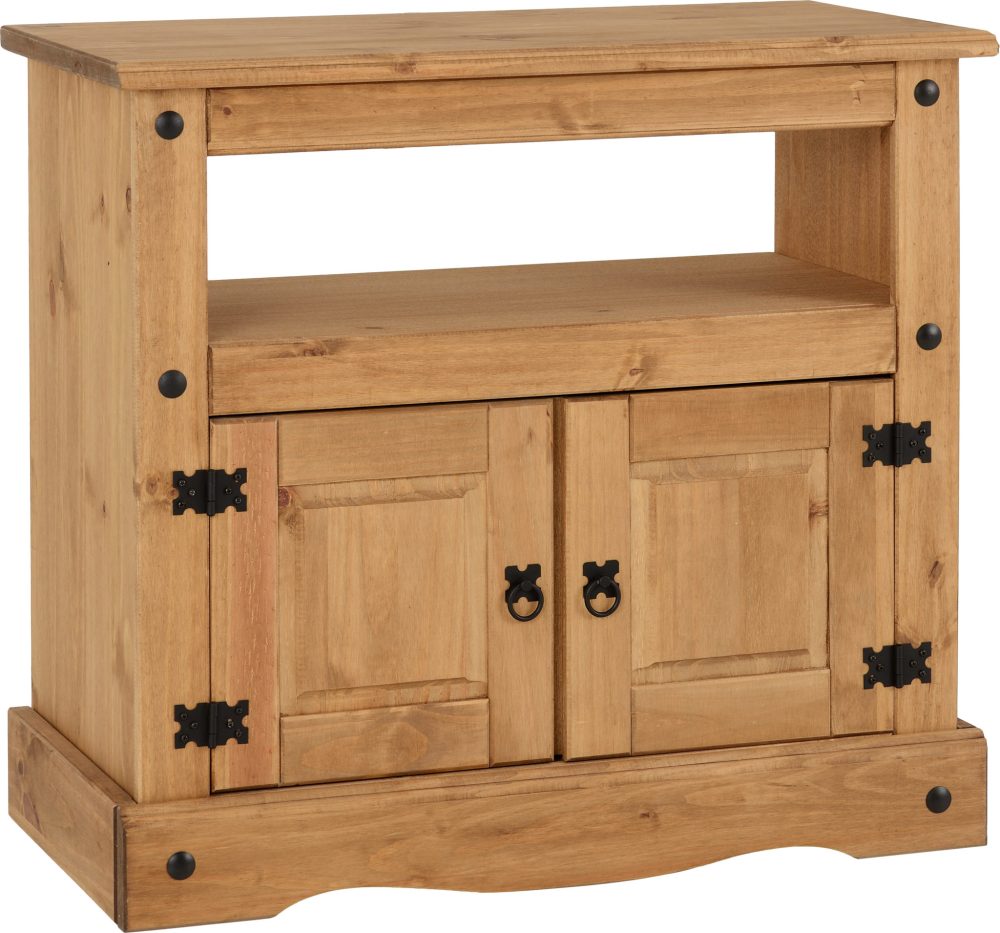 Corona Mexican Pine Tv Stand One Stop Furniture Online