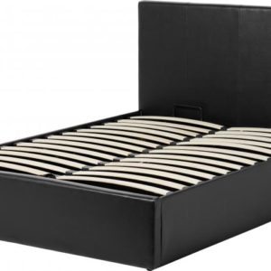 Faux leather bed frames